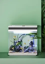 Акваріум SunSun HNE-300 білий 12 л 30x20x33 см - мініатюра 2