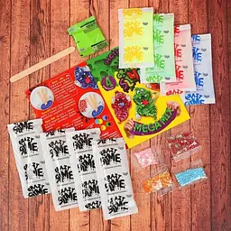 Безпечний освітній набір для проведення дослідів Crazy Slime 4в1 SLM-03-01U,02U Різнокольоровий shop (2000988812013) - мініатюра 2