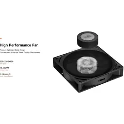 Кулер до процесора PcCooler Охолоджувач для процесора PсCOOLER RT500 BK чорний IntelLGA 115X/1200/ (RT500 BK) - мініатюра 11