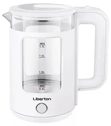 Електрочайник LEK-6830, White LIBERTON teh0020870 - мініатюра 1