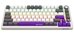 Клавіатура Lorgar KBP7075W Wireless Pro 75% Exploded Beige EN/UA (LRG-KBP7075W-RT-US)