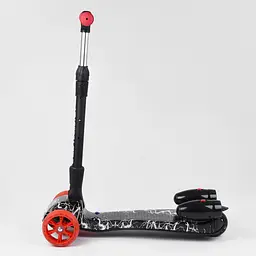 Самокат дитячий Best Scooter 60х82х64 см Чорний 000231569 - мініатюра 6