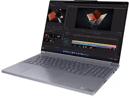 Ноутбук Lenovo 16 ThinkBook 16P G6 ADR 2560x1600 IPS 240Hz/Ryzen 9 8940HX/64GB/1TB/RTX 5060/W11P/Luna Gray (21U00017GE *) - мініатюра 3