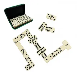 Настільна гра Newt Класичне доміно Elite Domino від 12 років Чорно-білий (SR-113-N-1166)