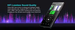 HIFI MP3 Audio плеєр Oilsky M501 80 ГБ, Bluetooth, Wi-Fi, Android, IPS - мініатюра 7