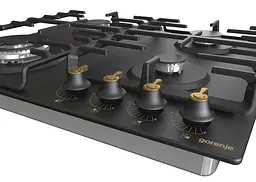 Газова варильна поверхня Gorenje GW 642 CLB (BG6AB-G0B) (6658187) - мініатюра 8