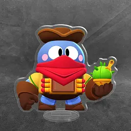 Акрилова колекційна фігурка Brawl Stars Лу у скіні «Бандит» 10 см