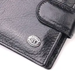 Чоловічий шкіряний гаманець ST Leather 11х9,5х2 см acs0024010 - мініатюра 6