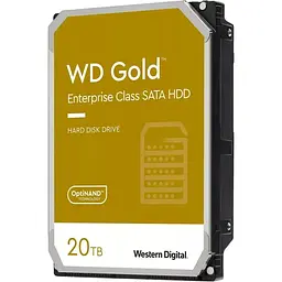 Жорсткий диск 3.5" Western Digital Gold Enterprise Class 20ТВ SATA 512MB [WD202KRYZ] [141157]