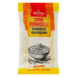 Вермішель Akura Corn Noodles кукурудзяна 250 г