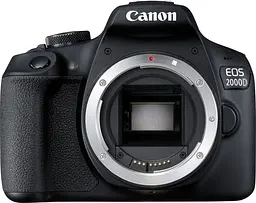 Дзеркальний фотоапарат Canon EOS 2000D Kit EF-S 18-55mm f/3.5-5.6 DC III (2728C007) [83687] - мініатюра 2