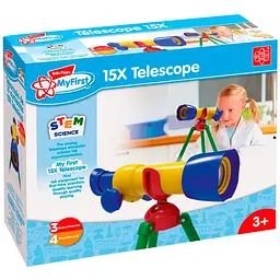 Оптичний пристрій Edu-Toys Мій перший телескоп 15x (JS005) - мініатюра 3