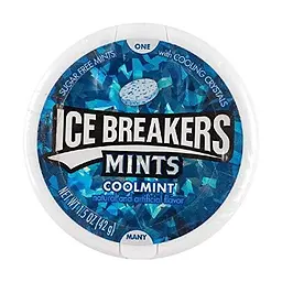 Льодяники ICE BREAKERS Mints Coolmint Sugar Free 42g