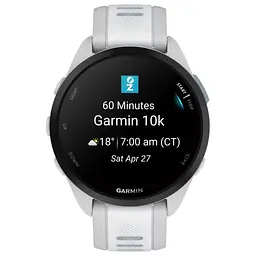 Смарт-годинник Garmin Forerunner 165 Music, Mist Grey/Whitestone, GPS (010-02863-31) - мініатюра 8