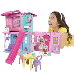 Портативний будиночок Barbie з лялькою Челсі (JFW49) - мініатюра 7