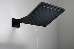 Верхній душ Hansgrohe Pulsify E 260 1jet EcoSmart matt black 24331670 - мініатюра 3