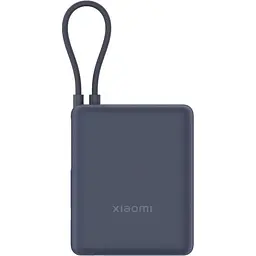 Портативний акумулятор Xiaomi Power Bank Integrated Cable 33W 10000mAh blue (PB1033MI / BHR9341GL)
