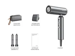 Фен Dreame Pocket Pro 3in1 Grey (AHD51PRO_G) - мініатюра 5