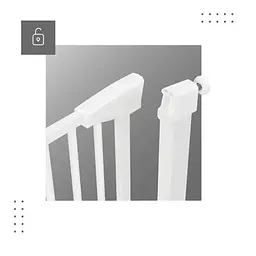 Бар'єр міжкімнатно-сходовий Tulano Guardian 3.5 White 75-110 см білий - мініатюра 7