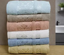 Набір бамбукових махрових турецьких рушників Cestepe 6 штук Bamboo Royal 70х140