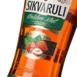 Спиртний напій SIKVARULI GOLDEN NUT 0.5 л - мініатюра 5