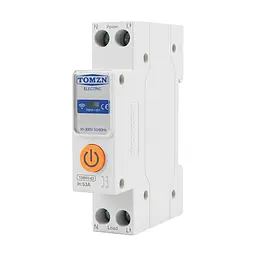 Розумний автоматичний вимикач з Wi-Fi (Tuya) TOMZN TOB9S-63 63A (51-00111)