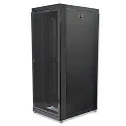 Шафа на підлогу 19", 42Ux800x1000, (Ш*Г), чорна - мініатюра 3