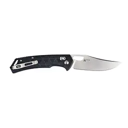 Ніж складаний туристичний SRM Retriever 9201-PB (9 см) 8Cr13MoV / FRN чорний - мініатюра 2