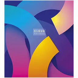 Зошит загальний Школярик Genius Cloud colorful у лінію 48 аркушів 10 шт. (048-3161L) - мініатюра 3