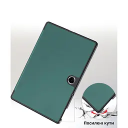 Чохол до планшета BeCover Smart Case Oppo Pad SE / OnePlus Pad lite 11.0" 2025 Dark Green (714781) - мініатюра 3