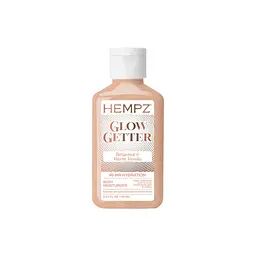 Молочко для тіла з шиммером "Бергамот та Тепла Ваніль" Glow Getter Shimmer Herbal Body Moisturizer Bergamot & Warm Vanilla Hempz 66 мл (8104-02)
