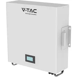 Акумулятор V-TAC LiFePO4 48V (51.2V/100Ah/5120Wh) (VT48100E-W) [158038]