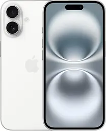 Мобільний телефон Apple iPhone 16 128GB White (MYE93)