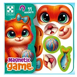Гра розвиваюча Vladi Toys магнітна "Емоції Кошеняти" (укр)