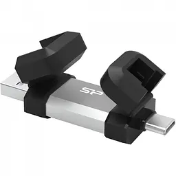 USB накопичувач 256 ГБ SILICON POWER Mobile C51 - usb3.2+Type-C подвійний - мініатюра 5