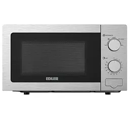 Мікрохвильова піч EDMS-207SSMB, Steel/Black, 700W Edler teh0020382