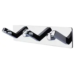 Планка з гачками Topaz TKB 9385-3, Хром