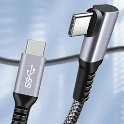 Кабель Oculus Link USB-C 3.2 Type-C Quest 2/3/Pro Pico 4 5 м Сірий (CC-5mGS) - мініатюра 4