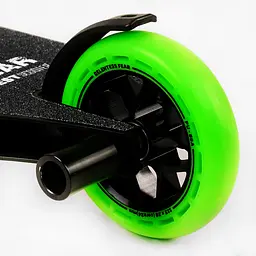 Самокат трюковий Best Scooter 53х12х85 см Чорно-зелений 000231351 - мініатюра 5