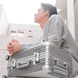 Валіза 90 Points Business AluXiaominium Frame Suitcase 28 Space Silver - мініатюра 4