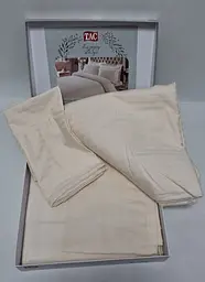 Комплект постільної білизни Premium Basic Cream Євро Tac pbe0041557 - мініатюра 2