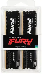 Модуль пам'яті DDR4 Kingston FURY Beast 2x16GB 3600MHz (KF436C18BBK2/32) [79111] - мініатюра 5