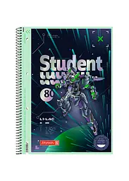 Блокнот А4 80 арк. BRUNNEN Premium Robot Heroes клітинка (10-679 28 421)