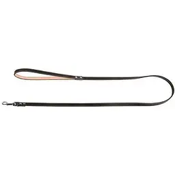 Повідець одинарний Collar, з прошивкою, 122х1,4 см, чорний - мініатюра 2
