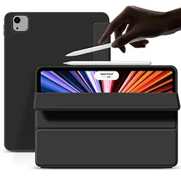 Чохол BeCover Tri Fold Soft TPU Silicone для Apple iPad Air 13 M2 2024 Чорний (711469)