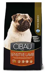 Сухий корм Farmina Cibau Sensitive Adult Mini для собак дрібних порід з чутливим травленням, ягня, 2.5 кг (8010276030986)
