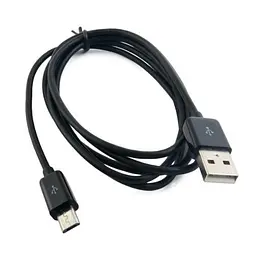 Кабель USB 2.0 AM - microUSB (5P), 1.5 м, чорний, Extradigital (KBU1662)
