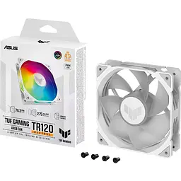 Вентилятор ASUS TUF Gaming TR120 ARGB Reverse White (90DA00D3-B09000) - мініатюра 7