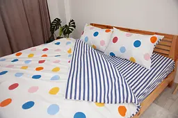 Комплект постільної білизни ТЕП Happy Sleep Friday двоспальний синій з білим (2-03795_27744) - мініатюра 3