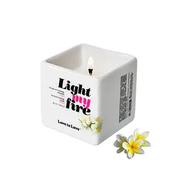Масажна свічка Love To Love Light My Fire (80 мл) без парабенів і консервантів